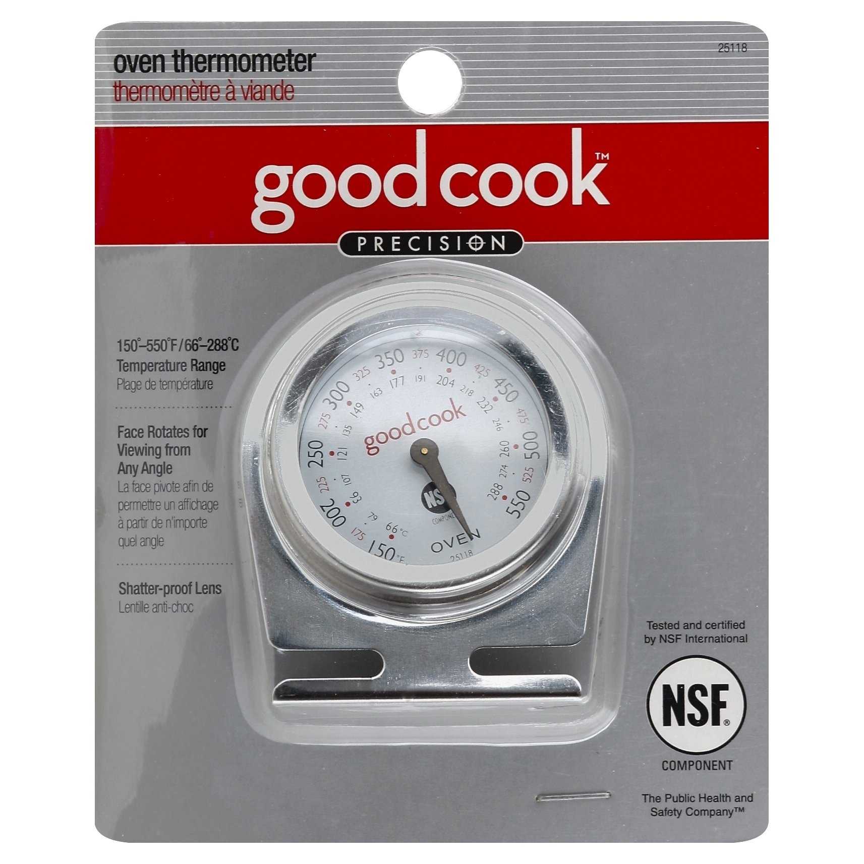 slide 1 of 7, Good Cook Oven Thermometer, 1 ct