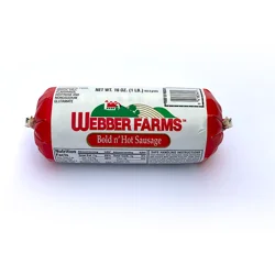 Webber Farms Hot Sausage