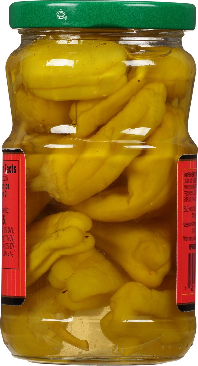 slide 12 of 12, Trappey's Mild Golden Greek Pepperoncini Tempero Peppers 12 fl oz, 12 oz