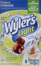 Wyler's Light Drink Sticks Cherry Limeade 8ct