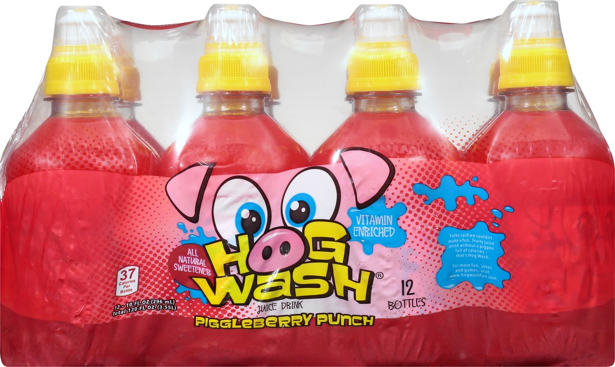 slide 1 of 10, Hog Wash Piggleberry Punch Juice Drink - 12 ct, 12 ct