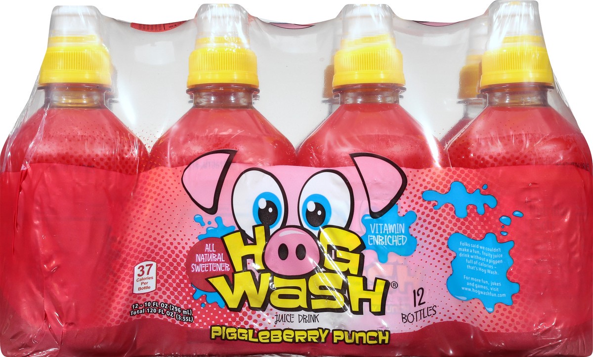 slide 7 of 10, Hog Wash Piggleberry Punch Juice Drink - 12 ct, 12 ct