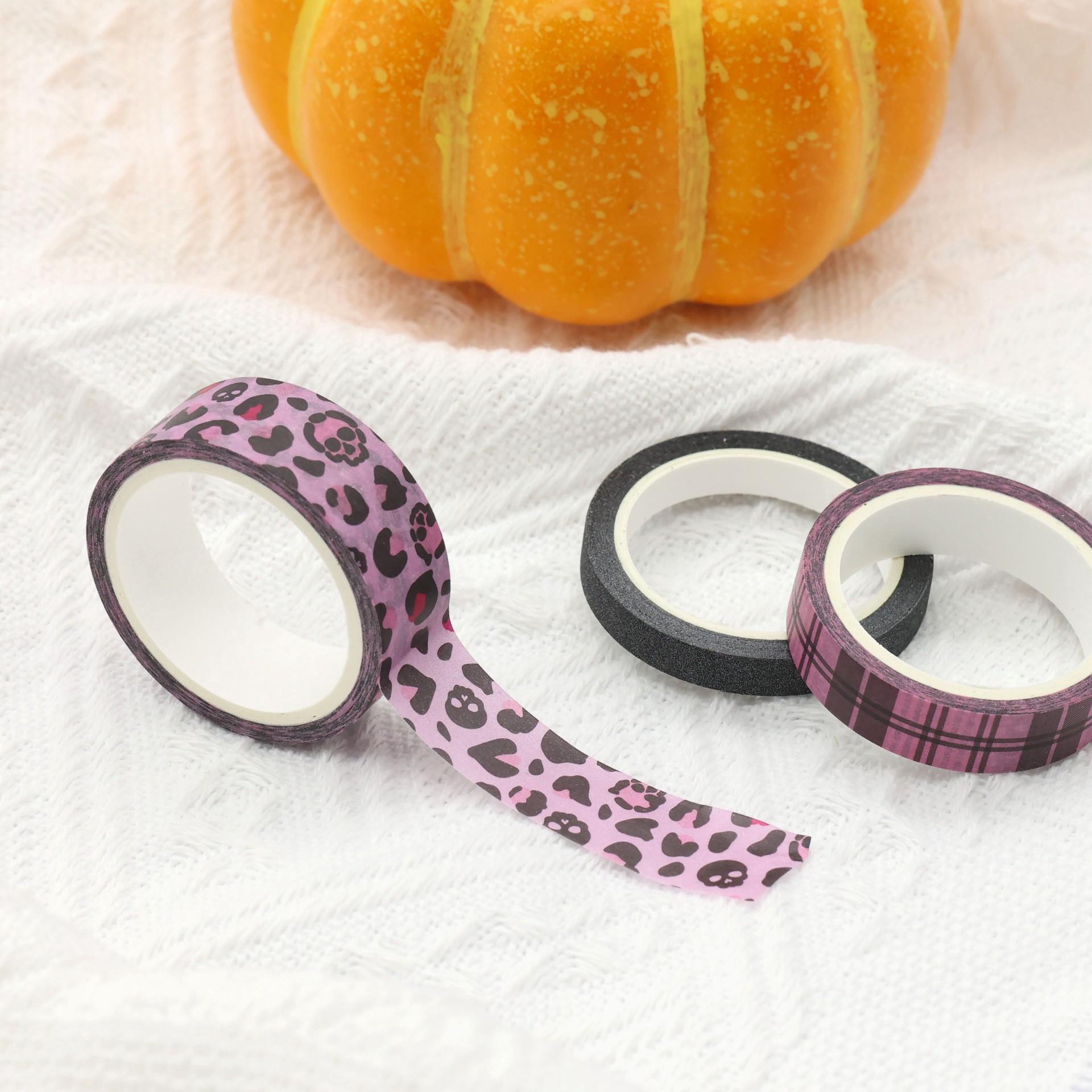 slide 3 of 4, Halloween Washi Tape By Creatology, 3 washi tape rolls