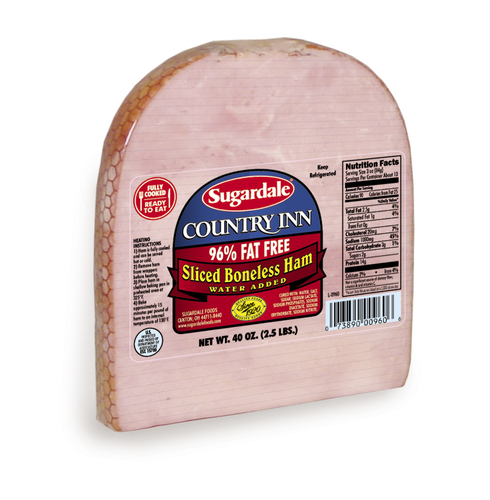 slide 1 of 1, Sugardale Country Inn Sliced Boneless Ham, 2.5 lb