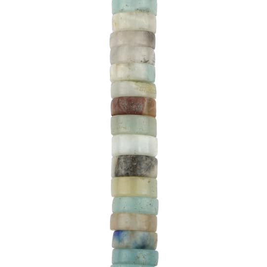 slide 1 of 3, Multicolor Amazonite Heishi Beads, 8mm By Bead Landing, 8mm