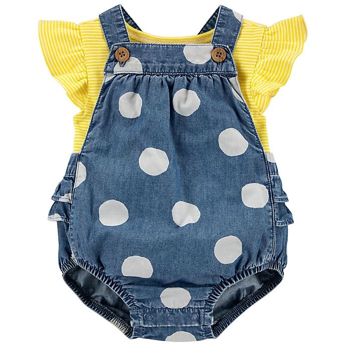 slide 1 of 1, Carter's Tee & Bubble Romper Set, 2 ct