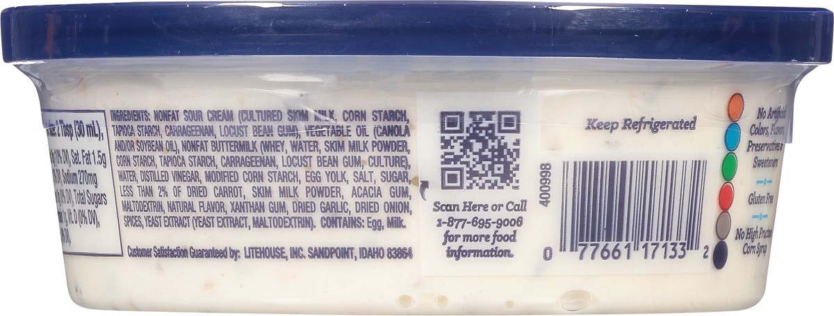 slide 3 of 12, Litehouse Homestyle Ranch Dip - 8 Fl. Oz., 8 fl oz