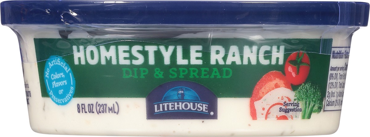 slide 8 of 12, Litehouse Homestyle Ranch Dip - 8 Fl. Oz., 8 fl oz