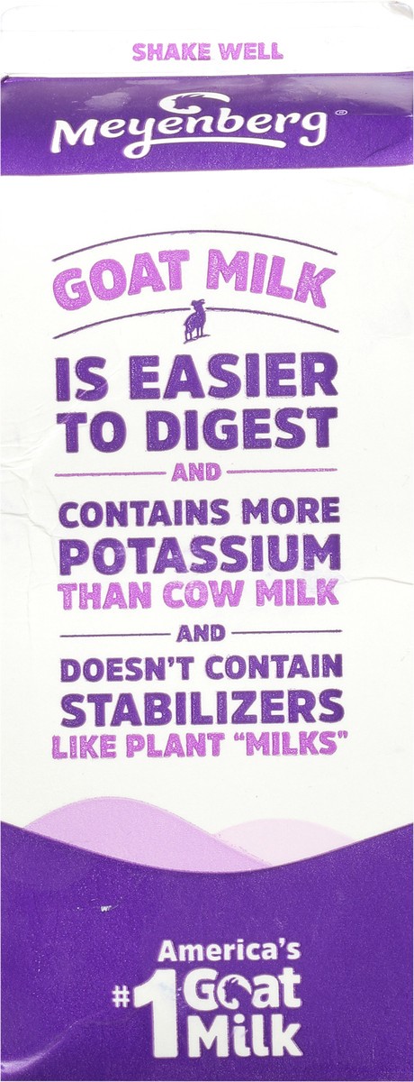 slide 5 of 9, Meyenberg Ultra Pasteurized Whole Goat Milk, 1 qt