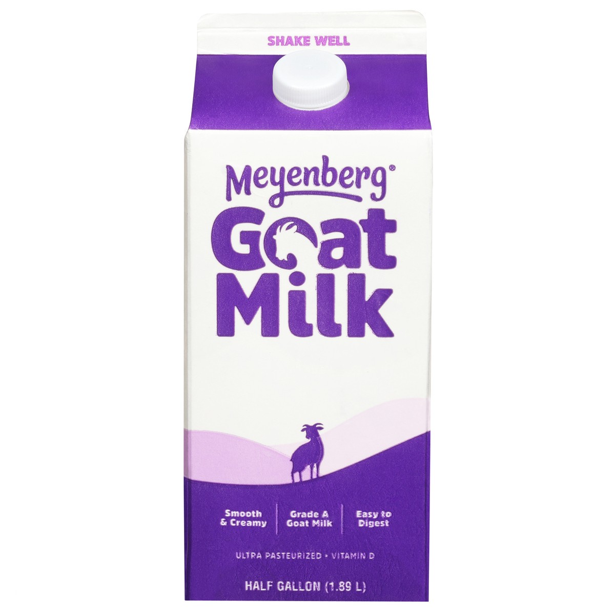 slide 1 of 9, Meyenberg Ultra Pasteurized Whole Goat Milk, 1 qt
