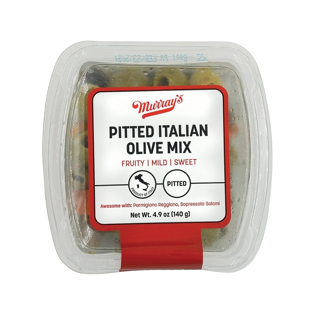 slide 1 of 1, Murray's Pitted Italian Olive Mix, 4.9 oz