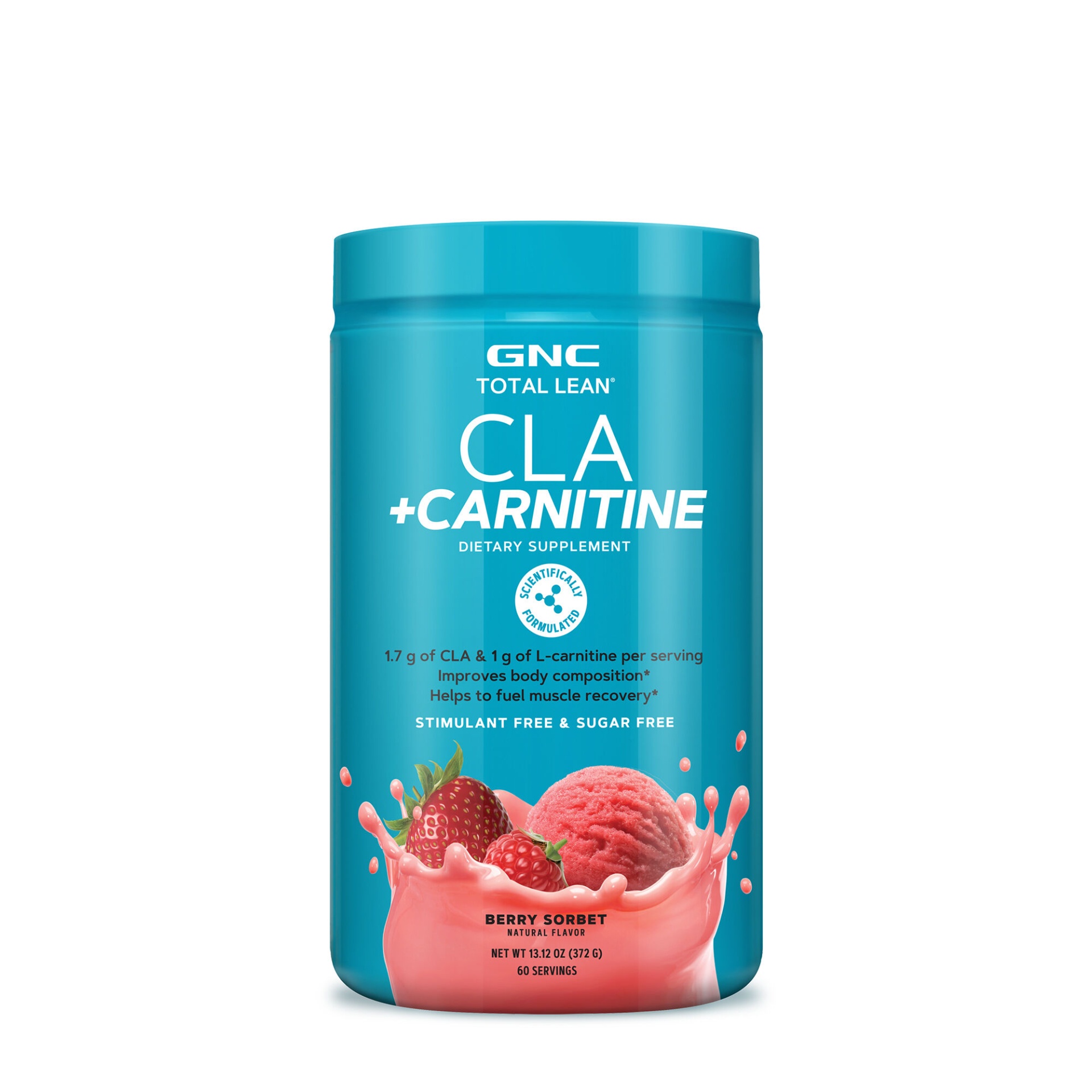 slide 1 of 1, GNC Total Lean CLA + Carnitine - Berry Sorbet, 1 ct