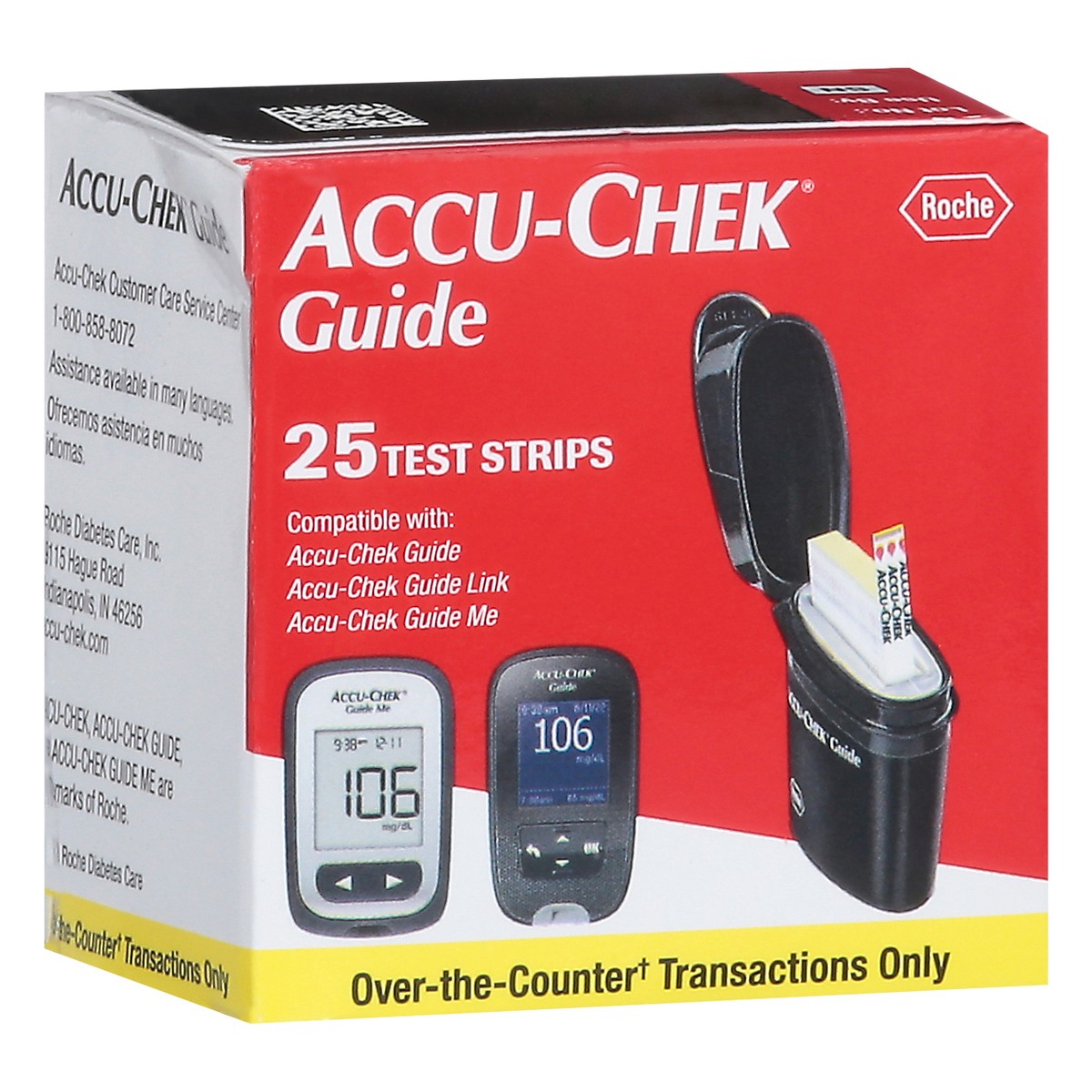slide 2 of 9, Accu-Chek Guide Test Strips, 25 ct
