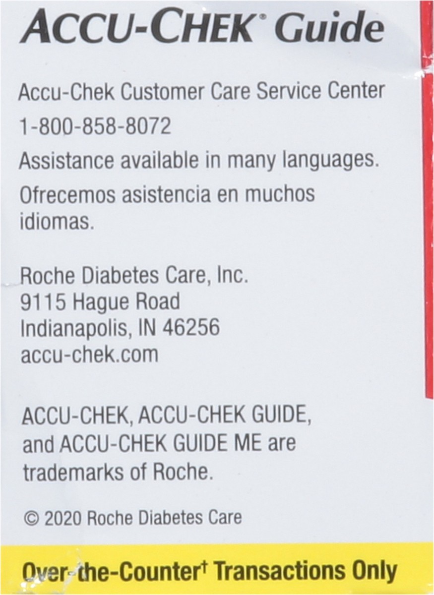 slide 7 of 9, Accu-Chek Guide Test Strips, 25 ct