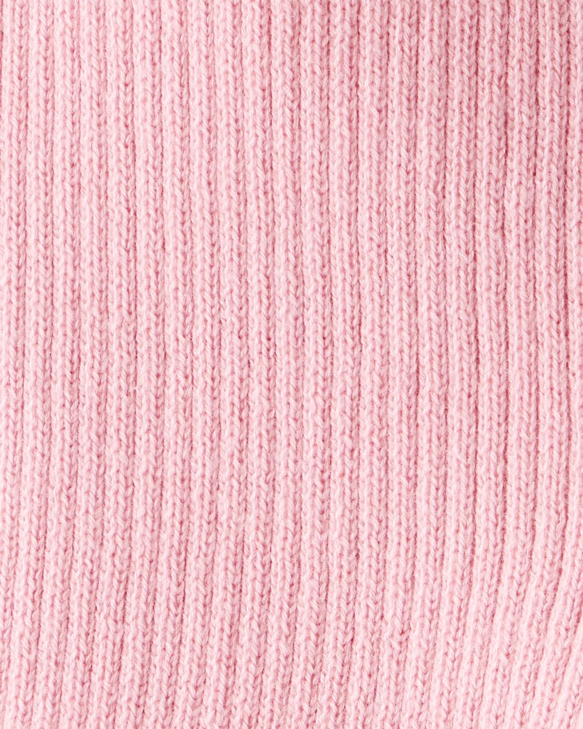 slide 2 of 4, Littleplanet Baby Girl Organic Cotton Sweater Knit Pants Pink 9M, 1 ct