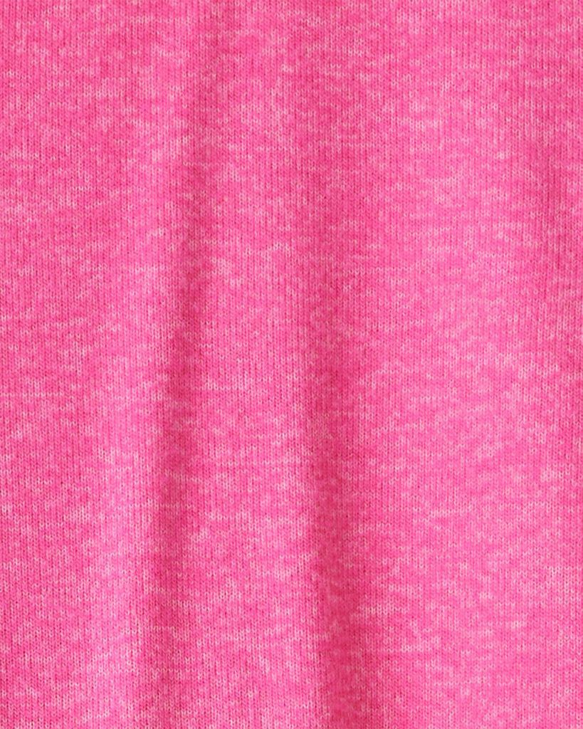slide 2 of 3, Carter's Toddler Girl Bow Peplum Top & Legging Set - Pink Fuchsia 4T, 1 ct