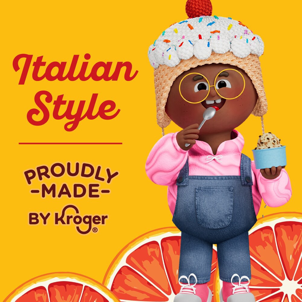 slide 5 of 5, Kroger® Summer Collection Italian Style Summer Fizz Blood Orange Sherbet Pint, 16 oz