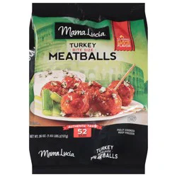 Mama Lucia Turkey Meatballs Bite Size 26 oz