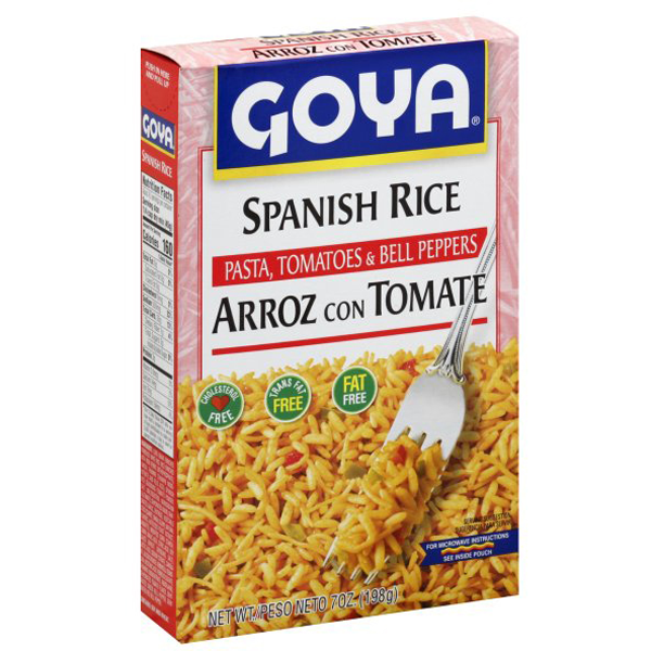 slide 1 of 2, Goya Spanish Rice, 7 oz