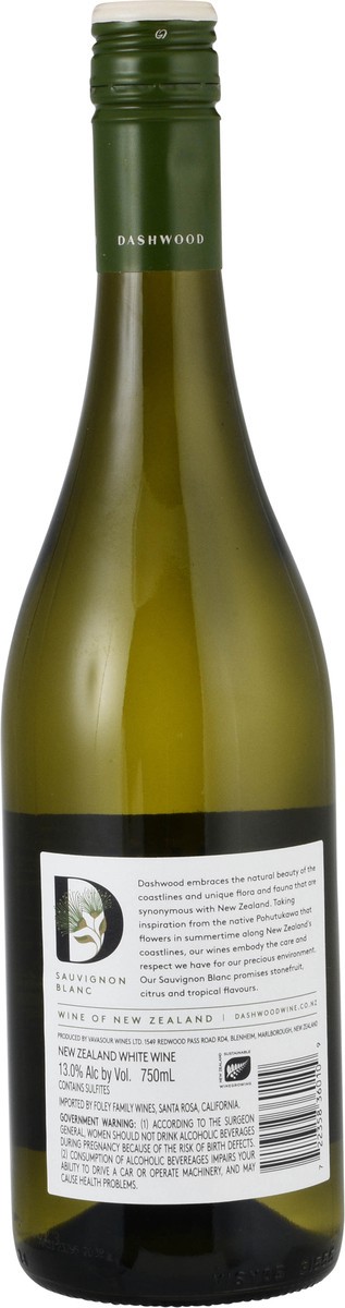 slide 8 of 12, Dashwood Sauvignon Blanc, 750 ml