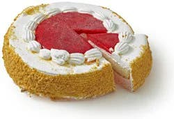 Bakery Fresh Strawberries and Crème Ice Cream Cake