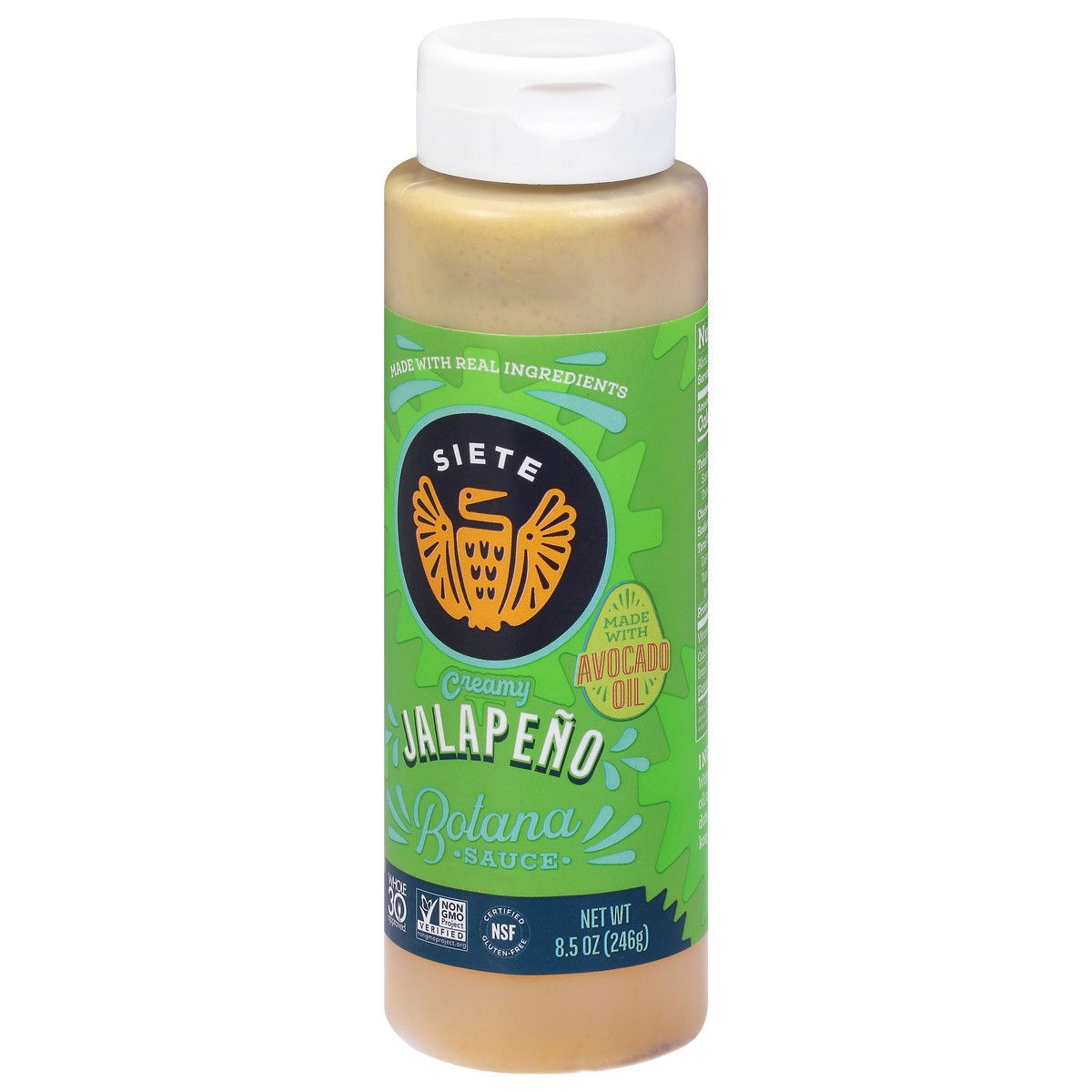 Siete Creamy Jalapeno Botana Sauce 8.5 oz 8.5 oz Shipt