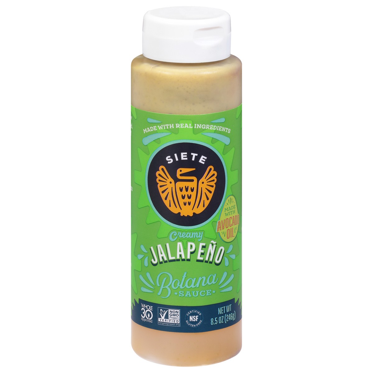 Siete Creamy Jalapeno Botana Sauce 8.5 Oz 8.5 Oz | Shipt