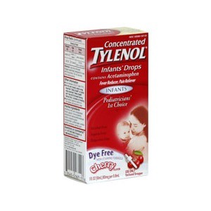 slide 1 of 1, Tylenol Concentrated Infant Drops Cherry Flavor, 1 oz