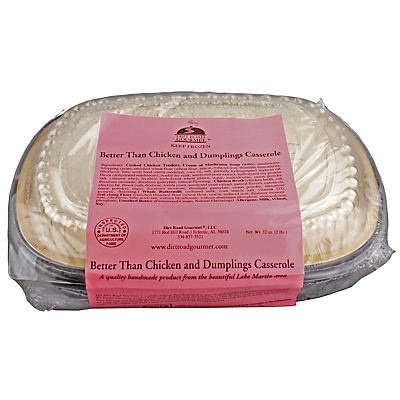 slide 1 of 1, Dirt Road Gourmet Chicken & Dumpling Casserole, 32 oz