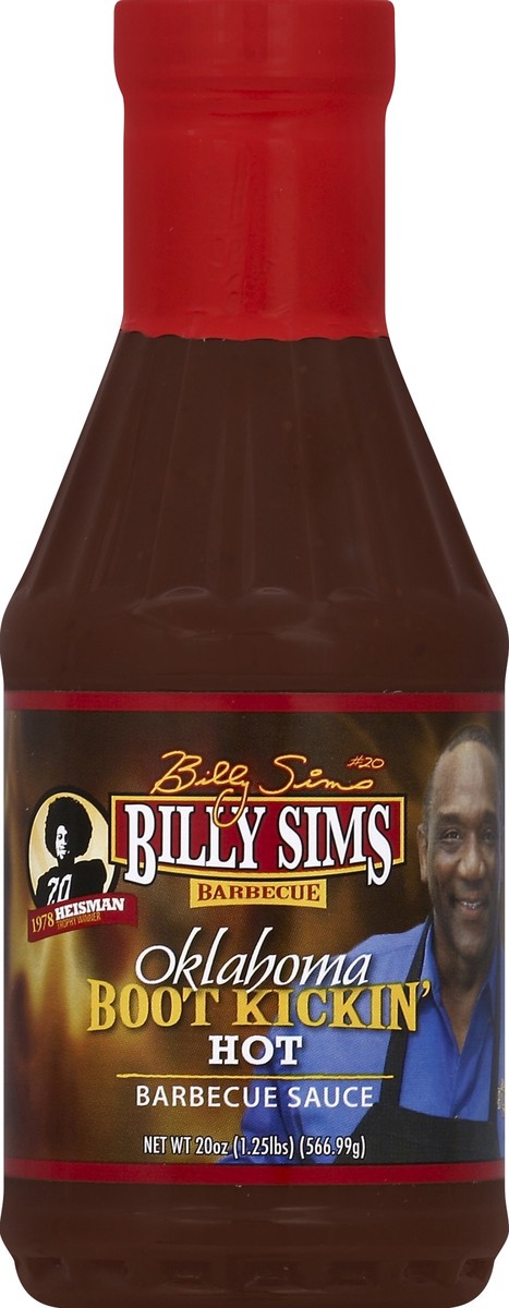 slide 2 of 2, Billy Sims Barbecue Sauce 20 oz, 20 oz