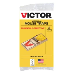 Victor Wide Pedal Mouse Traps 2 ea