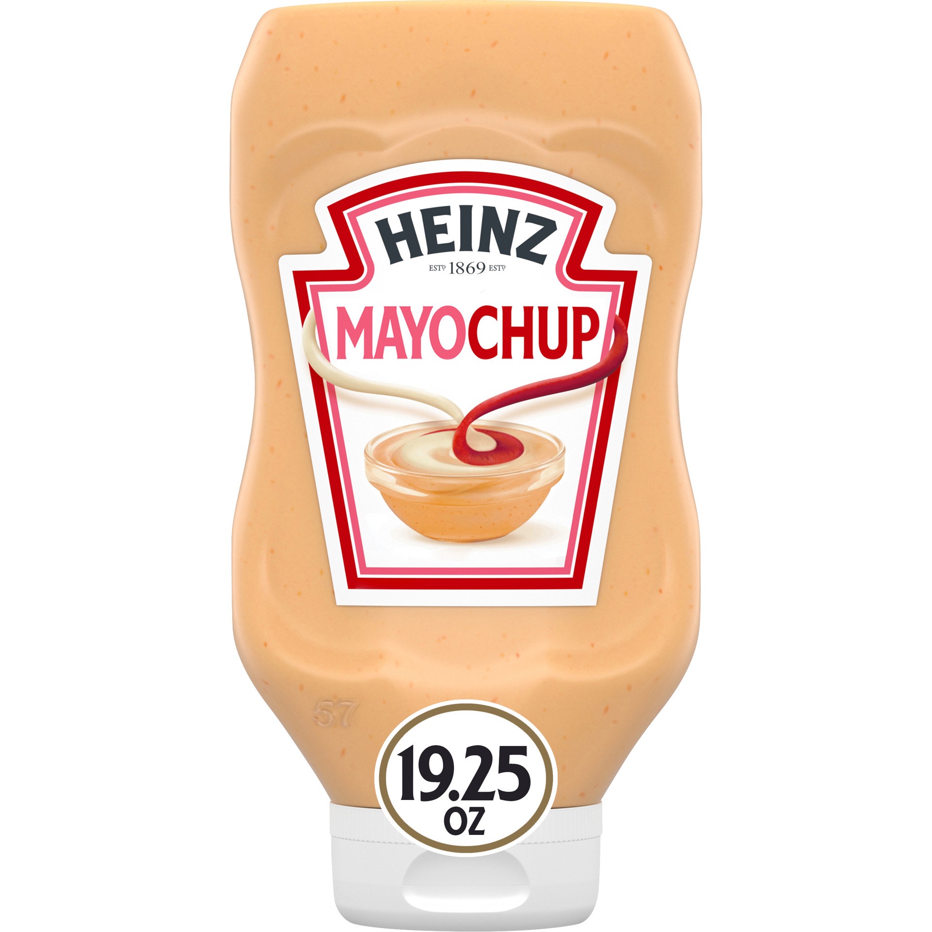 slide 1 of 5, Heinz Mayochup Mayonnaise & Ketchup Sauce, 19.25 oz Bottle, 19.25 oz