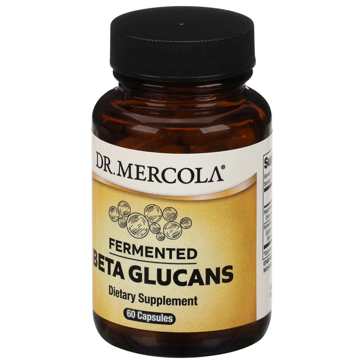 slide 9 of 13, Dr. Mercola Mercola Fermented Beta Glucans Supplement Capsules, 60 ct
