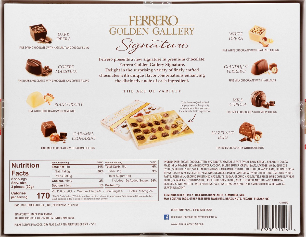 slide 10 of 10, Ferrero Collection Fine Assorted Chocolates 8.4 oz, 8.4 oz