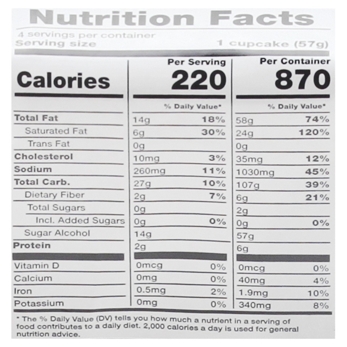 slide 11 of 13, Ann Marie's Cupcakes, Sugar Free, Chocolate Iced, 8 oz