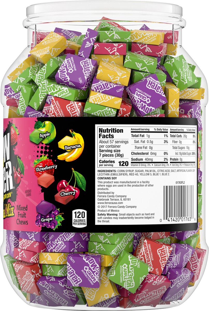 slide 3 of 9, Now & Later Original Mix Mixed Fruit Chews 60 oz, 60 oz