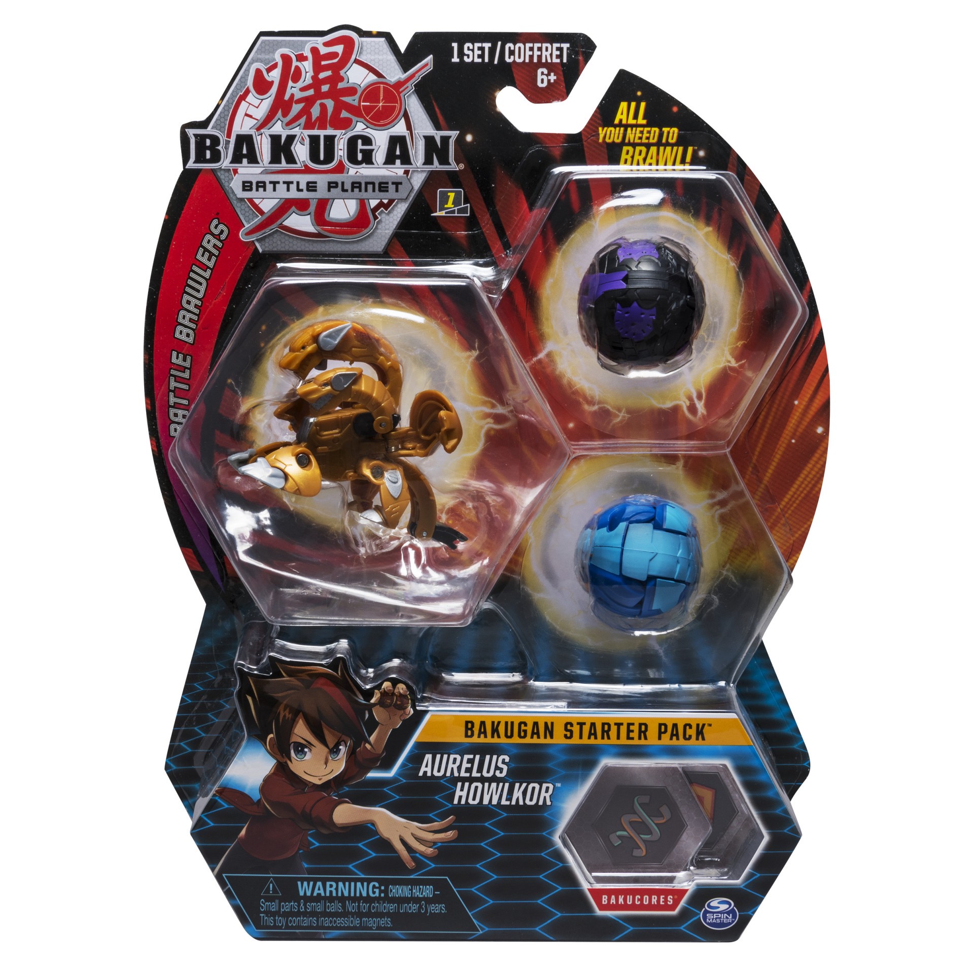slide 1 of 5, Bakugan Evolutions Gillator Ultra, 1 ct