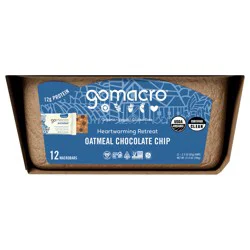GoMacro Oatmeal Chocolate Chip MacroBar 12 ct Tray