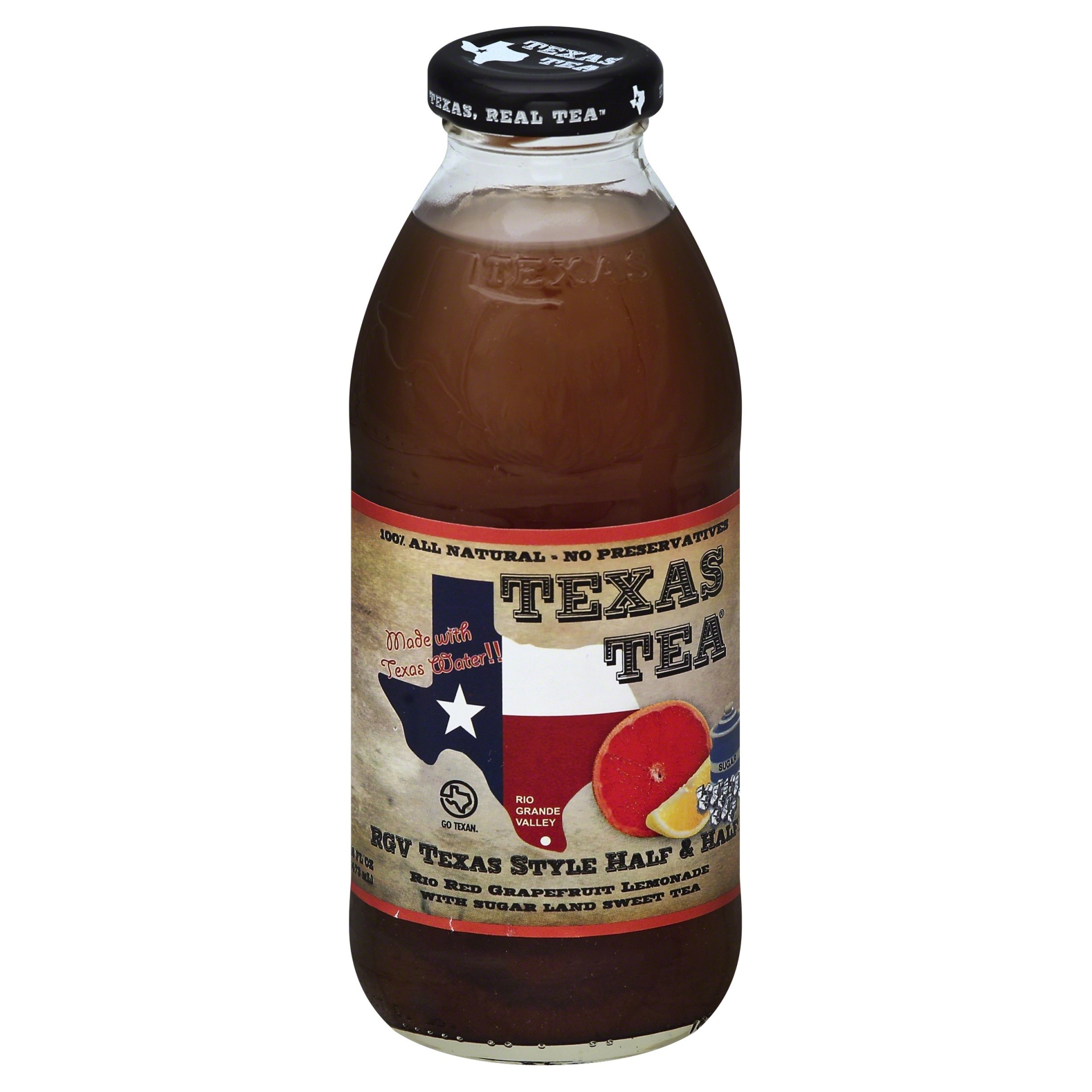 slide 1 of 4, Texas Tea Half & Half 16 oz, 16 oz