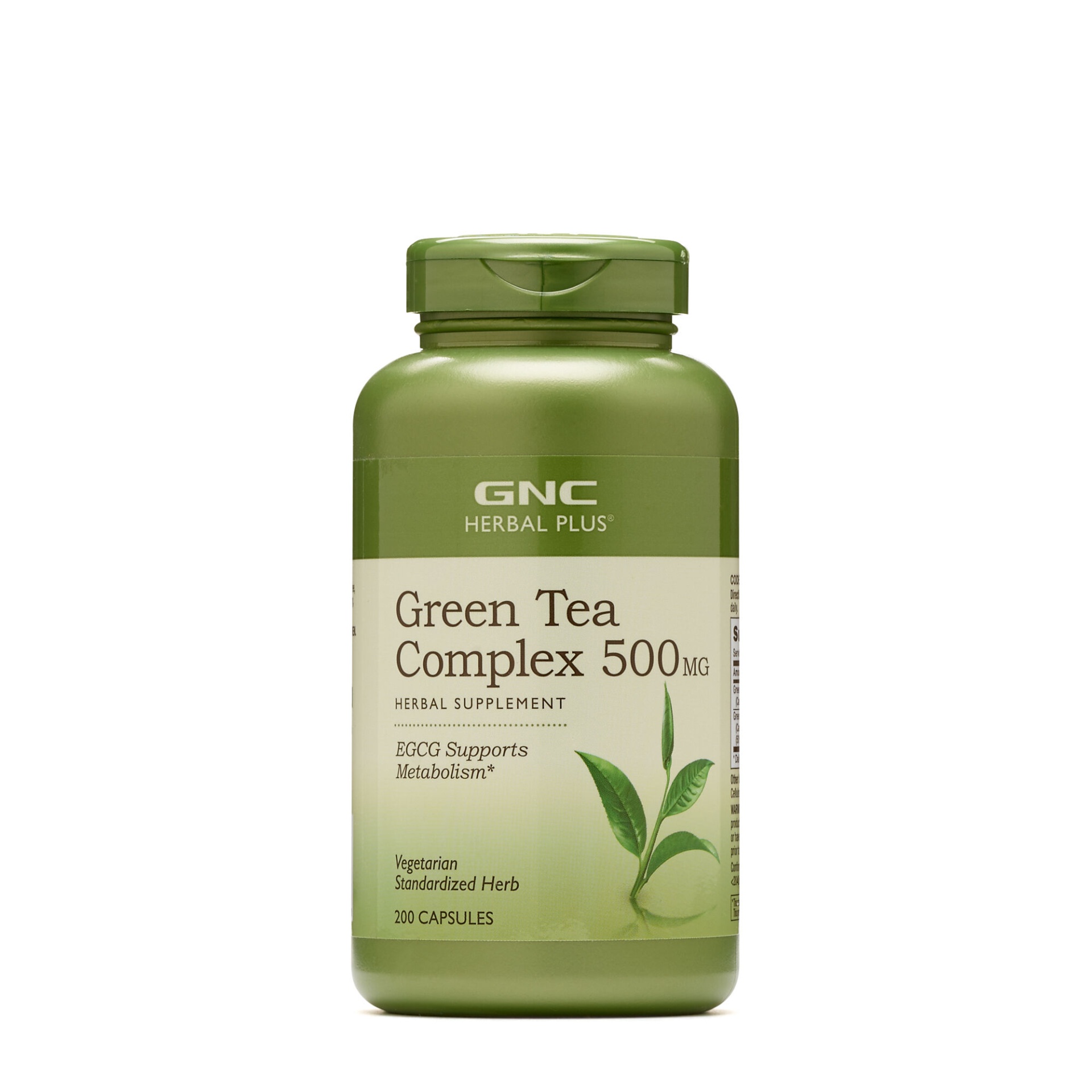 slide 1 of 1, GNC Herbal Plus Green Tea Complex 500 mg, 200 ct