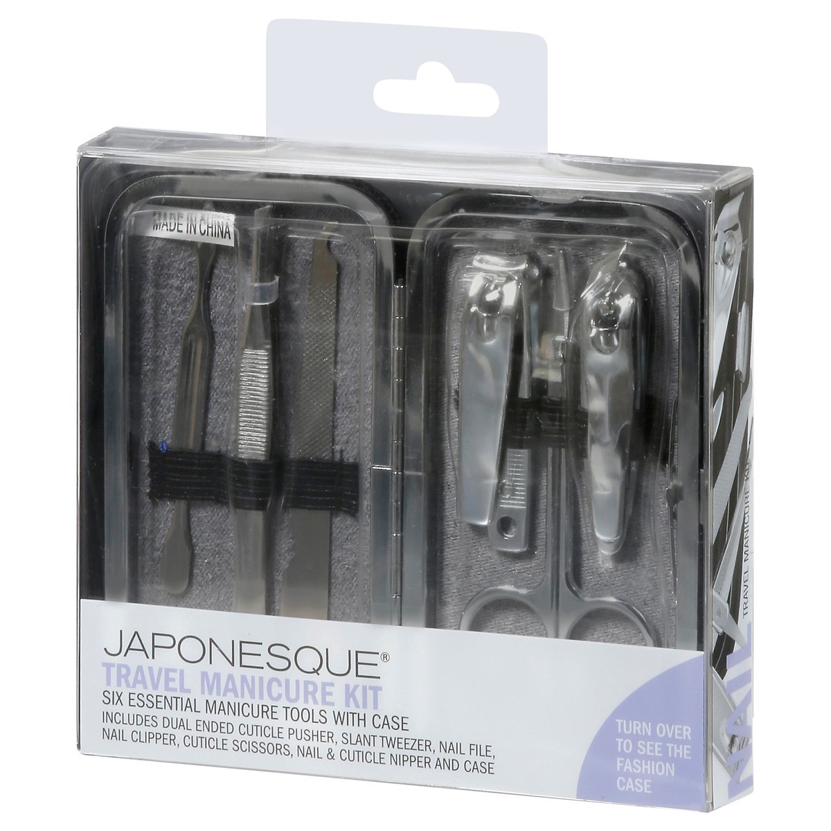 slide 2 of 9, Japonesque Travel Manicure Kit, 1 ct