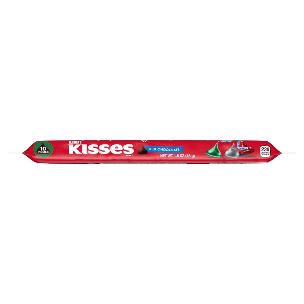 slide 2 of 4, Hershey's Christmas Kisses Milk Chocolate Sleeve, 1.6 oz