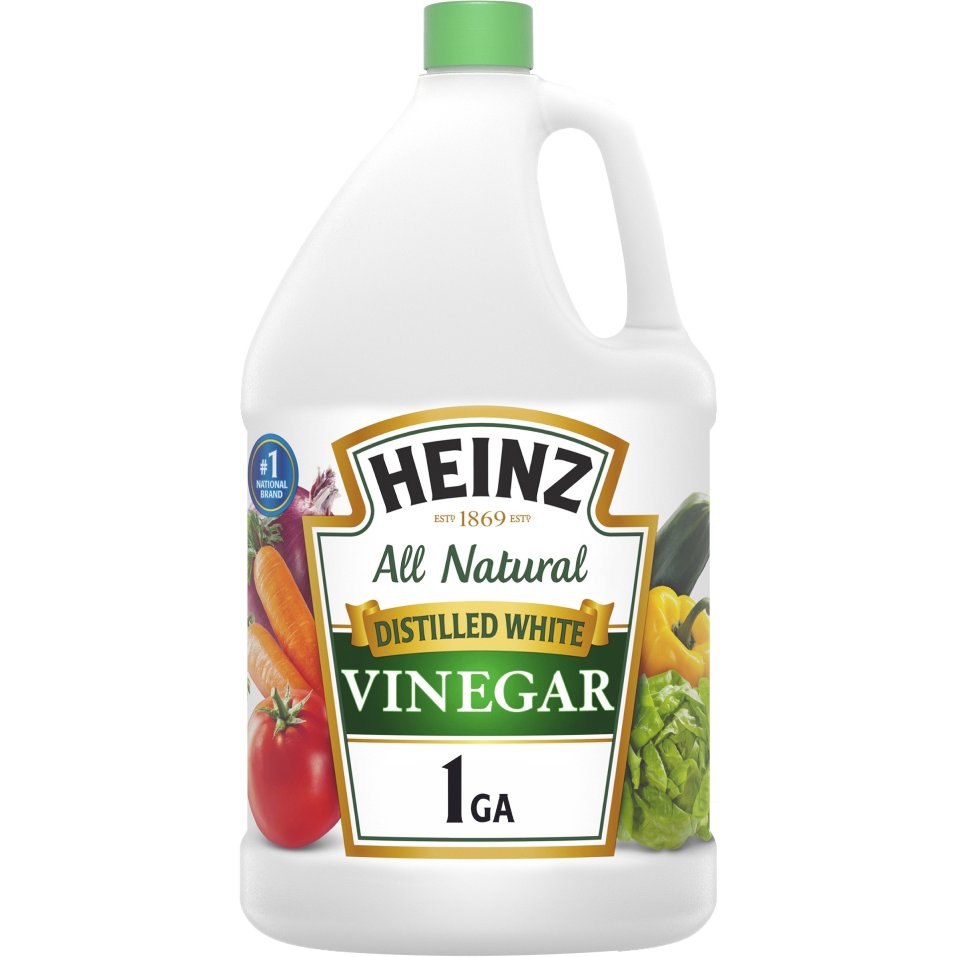 slide 1 of 5, Heinz Distilled White Vinegar, 