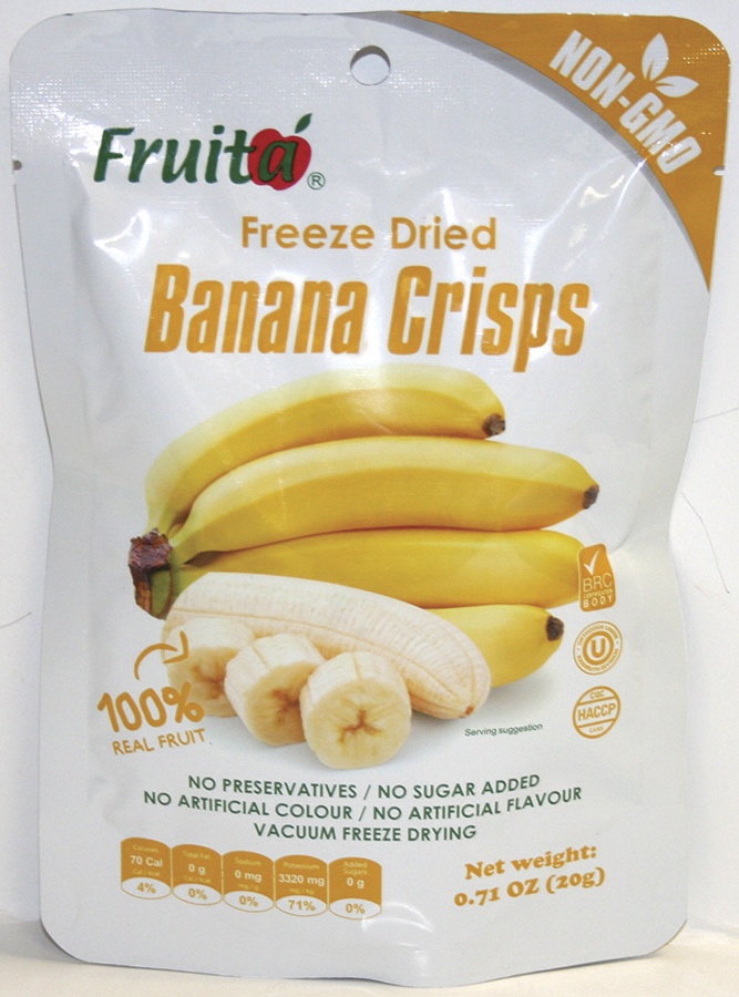 slide 1 of 1, Fruita Freeze Dried Banana, 0.71 oz