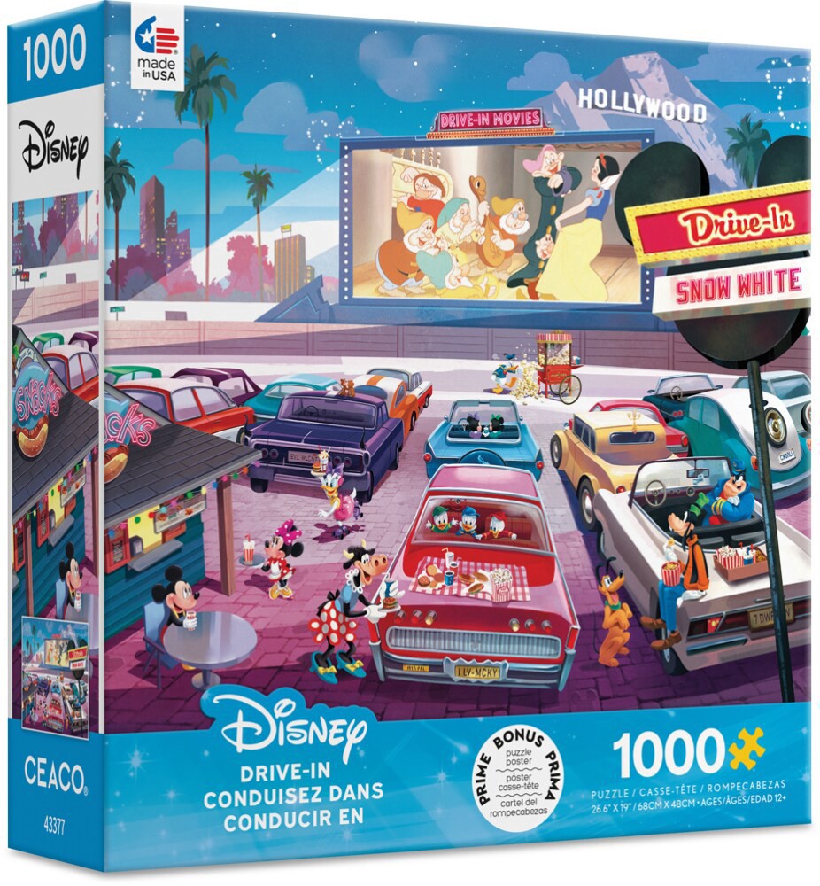 slide 2 of 2, Disney Puzzle Assortment, 1000 ct