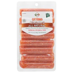 Citterio Pepperoni & Mozzarella Cheese Rotolino 6 oz
