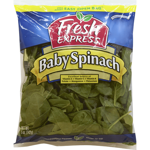 slide 3 of 3, Fresh Express Baby Spinach, 5 oz