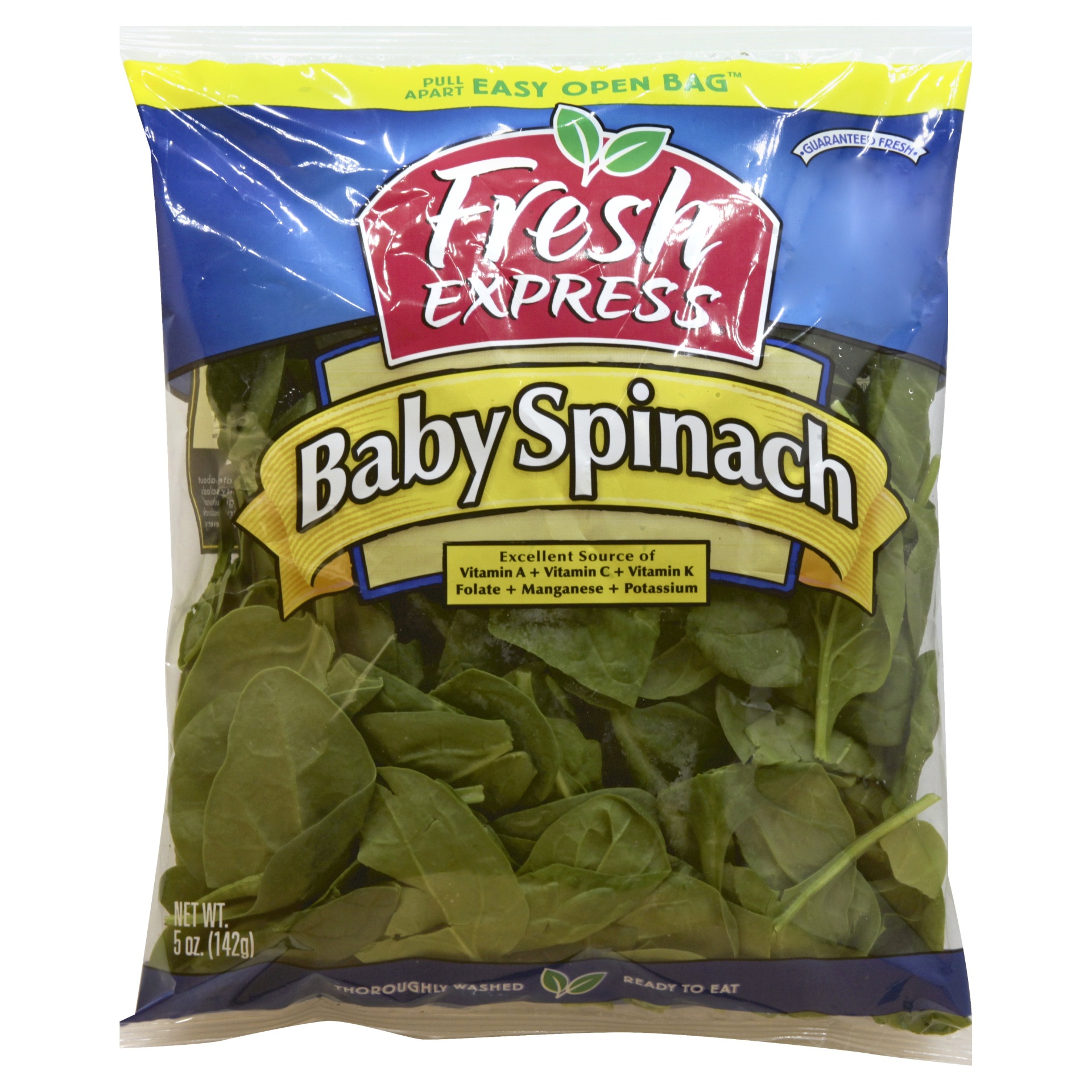slide 1 of 3, Fresh Express Baby Spinach, 5 oz