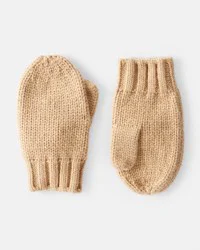 Carter's Kid Mittens - Camel Beige 4-7