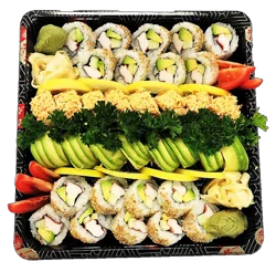 Roshi Sushi Samurai Sushi Roll Platter